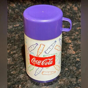 Vintage Aladdin Coca-Cola Thermos 1996 EUC 90’s Collectible